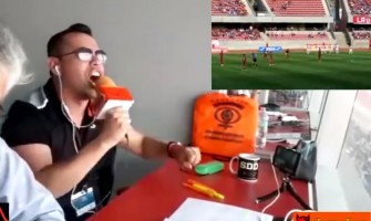 El vibrante y emocionante Relato de Angelo Correa Diaz